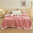 Urban Soft - Edredom Cobertor Casal Grosso Aconchegante Textura de Lã + BRINDE