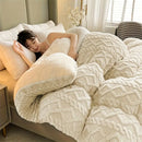 Brisa do Campo - Edredom Cobertor Casal Grosso Aconchegante Textura de Lã + BRINDE