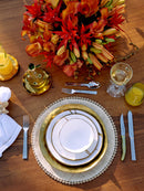 Aparelho de Jantar Gold White – 60 peças (com Brinde) | Serve 06 Pessoas