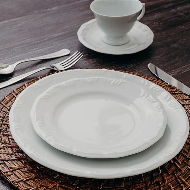 Aparelho de Jantar Pomerode – 60 peças (com Brinde) | Serve 06 Pessoas