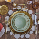 Aparelho de Jantar Águas Claras – 60 peças (com Brinde) | Serve 06 Pessoas