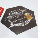 Kit com 3 placas em MDF - Churrasco - Cerveja