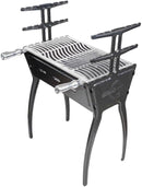 Caverna Do Bodão Churrasqueira Alumínio Fundido 81 Cm Preto Craquelado Resistente ao Tempo