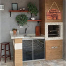 Placa Cantinho Do Churrasco - Decoração Mdf Cortes Bovino