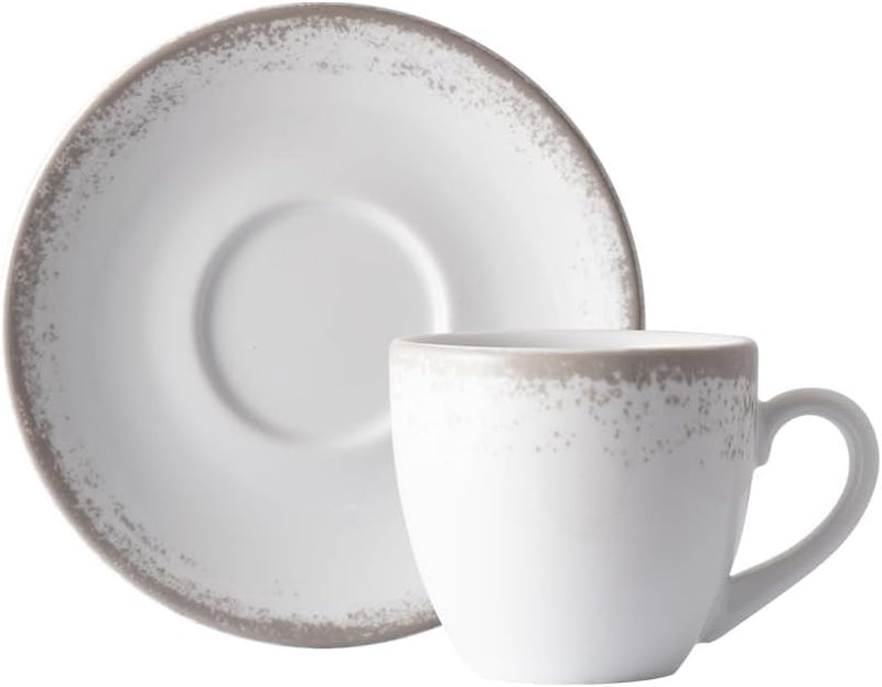 Aparelho de Jantar  Névoa Cinza - Serve 06 pessoas (COLEÇÃO NÉVOA)