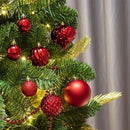 Decoração De Natal / 4cm 36 Peças Bolas Coloridas De Natal Com Glitter