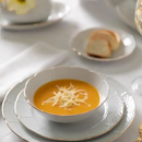 Aparelho de Jantar Branco Ouro – 60 peças (com Brinde) | Serve 06 Pessoas