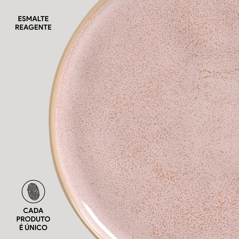 Aparelho de Jantar Cores Radiantes – (com Brinde) | Serve 06 Pessoas