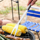 Kit Conjunto Profissional para Churrasco em Aço Inox com maleta 15 peças