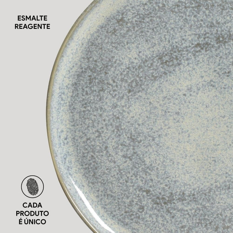 Aparelho de Jantar Cores Radiantes – (com Brinde) | Serve 06 Pessoas