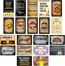 KIT 20 PLACAS QUADROS DECORATIVO TEMA CHURRASCO E CERVEJA