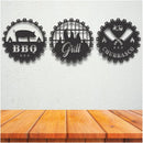 Decoração Cantinho Churrasco Placa Decorativa Churrasqueira