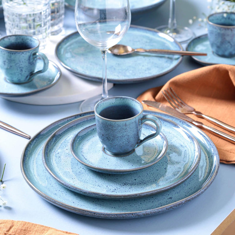 Aparelho de Jantar Cores Radiantes – (com Brinde) | Serve 06 Pessoas