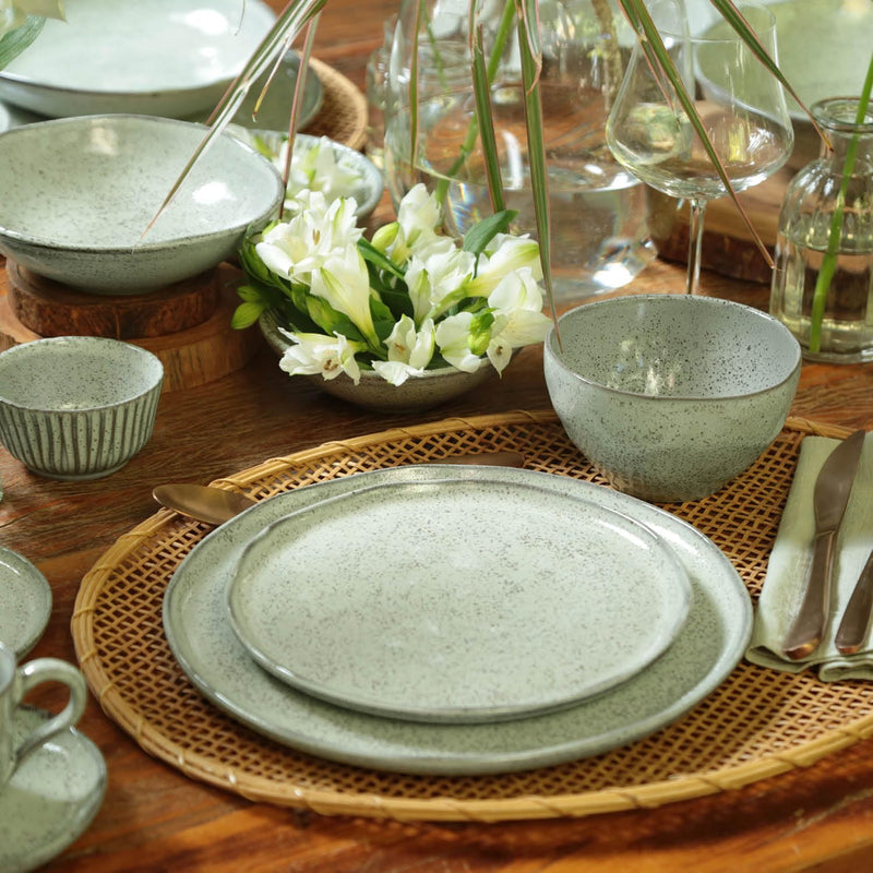 Aparelho de Jantar Cores Radiantes – (com Brinde) | Serve 06 Pessoas