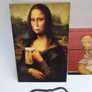 Kit com 6 placas decorativas em MDF - Churrasco - Bebidas - Cerveja