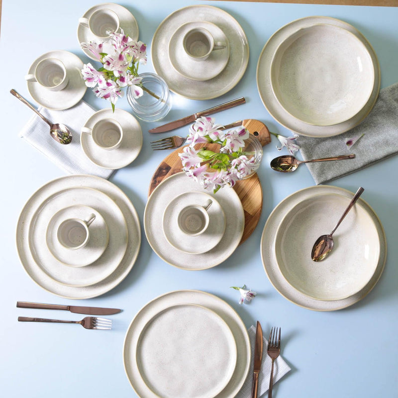 Aparelho de Jantar Cores Radiantes – (com Brinde) | Serve 06 Pessoas