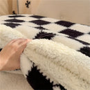 Pluma Algodão - Edredom Cobertor Casal Grosso Aconchegante Textura de Lã + BRINDE