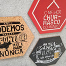 Kit com 3 placas em MDF - Churrasco - Cerveja