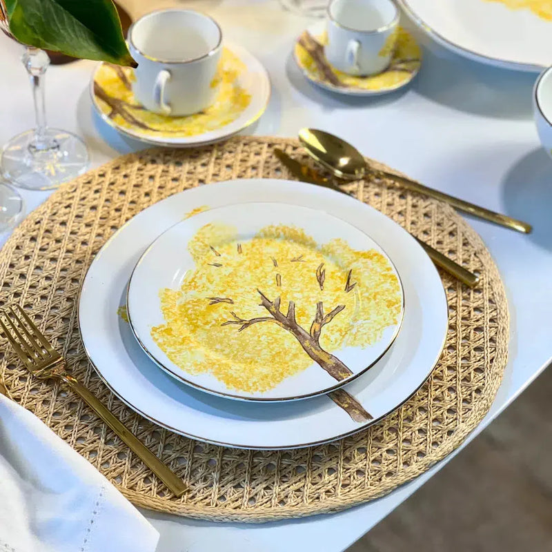 Aparelho de Jantar Ypê – 60 peças (com Brinde) | Serve 06 Pessoas