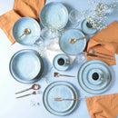 Aparelho de Jantar  Azul Retrô – 60 peças (com Brinde) | Serve 06 Pessoas