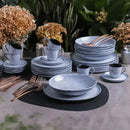 Aparelho de Jantar Orgânico Branco Retrô – (com Brinde) | Serve 06 Pessoas