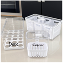 Kit Organizador Geladeira 8 Peças | PRÉ-BLACK FRIDAY!