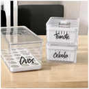 Kit Organizador Geladeira 8 Peças | PRÉ-BLACK FRIDAY!