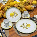 Aparelho de Jantar Flores – 60 peças (com Brinde) | Serve 06 Pessoas