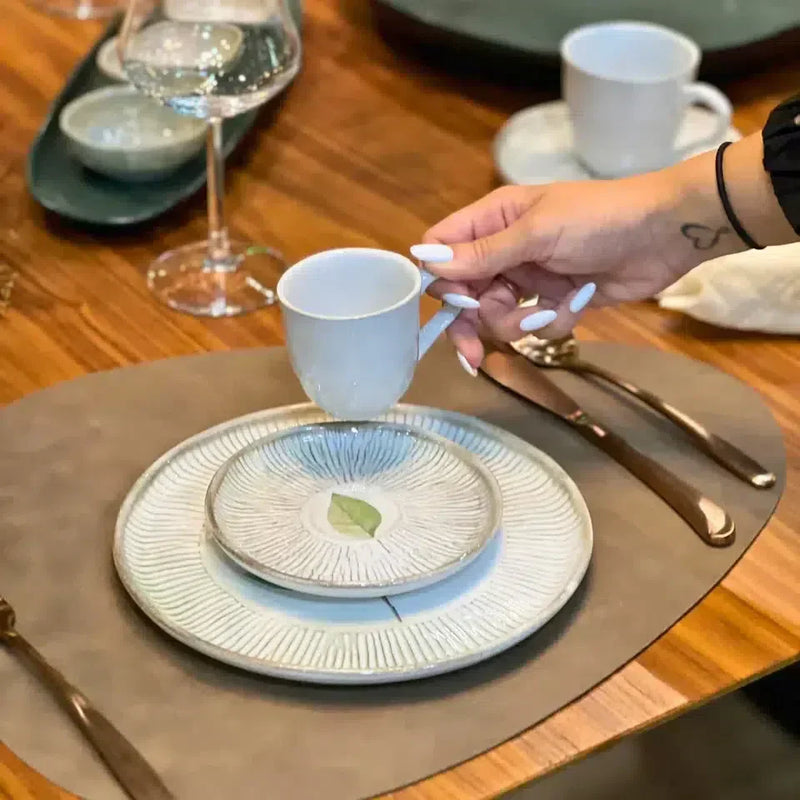 Aparelho de Jantar Natur – (com Brinde) | Serve 06 Pessoas