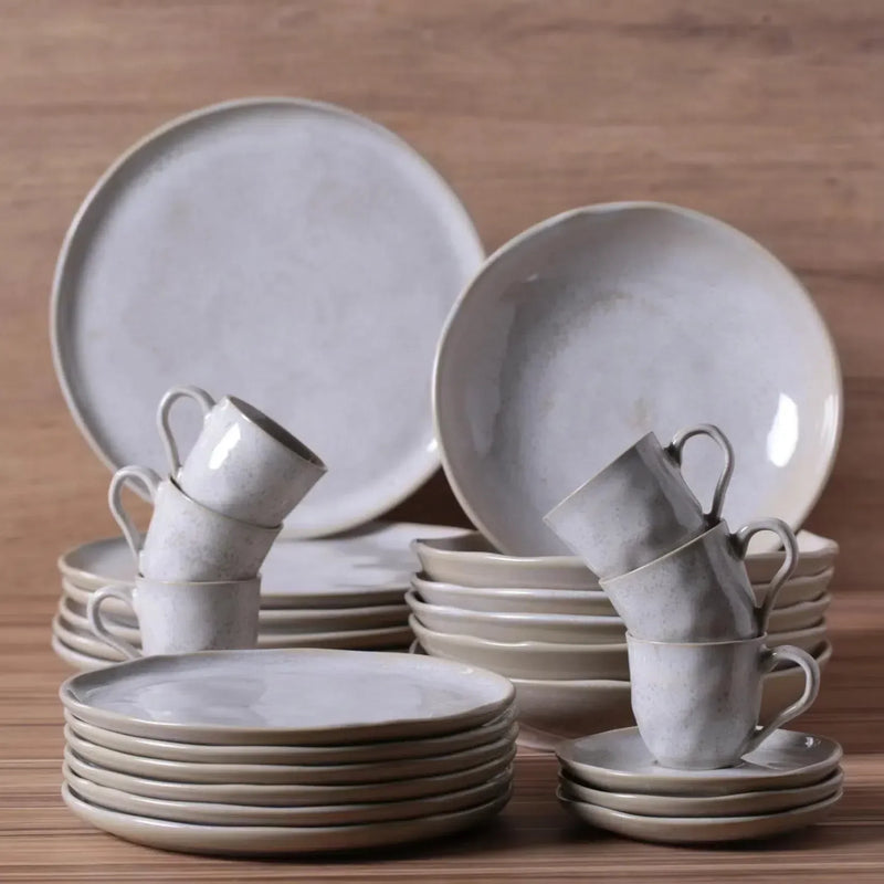 Aparelho de Jantar White –  (com Brinde) | Serve 06 Pessoas