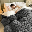 Brisa do Campo - Edredom Cobertor Casal Grosso Aconchegante Textura de Lã + BRINDE