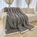 Urban Soft - Edredom Cobertor Casal Grosso Aconchegante Textura de Lã + BRINDE