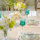 Aparelho de Jantar Café e Chá Marina  – 60 peças (com Brinde) | Serve 06 Pessoas