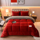 Luar Macio - Edredom Cobertor Casal Forrado Grosso Aconchegante Textura de Lã + BRINDE